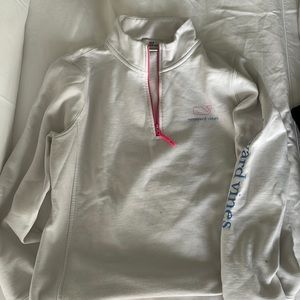 Vineyard Vines White Quarterzip